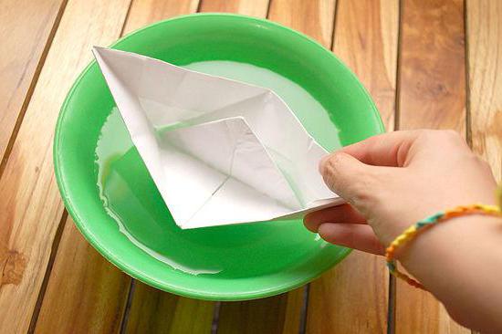 סירה אוריגמי מתוך ערכת נייר 