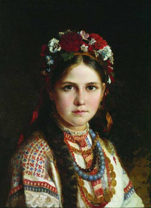 זר פרחים: סמל העממית האוקראיני דרך למשוך בחורים